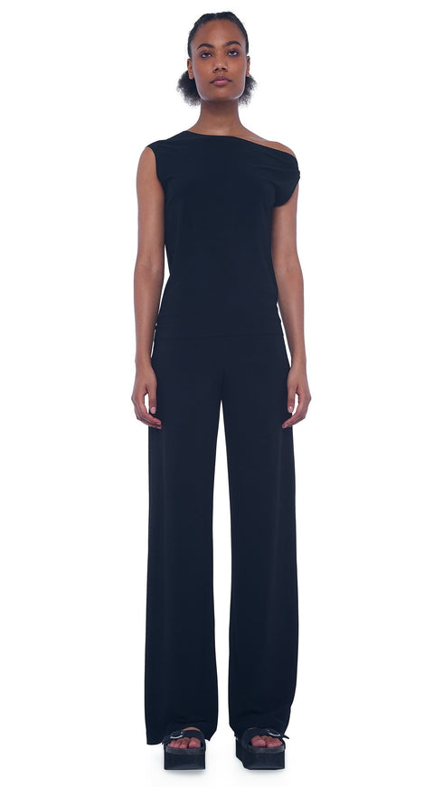 NORMA KAMALI STRAIGHT LEG PANT